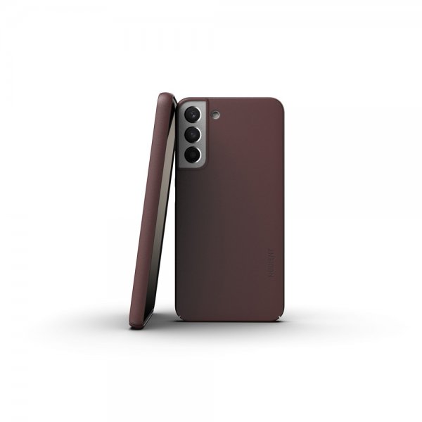 Nudient Samsung Galaxy S22 Plus Deksel Thin Case V3 Sangria Red