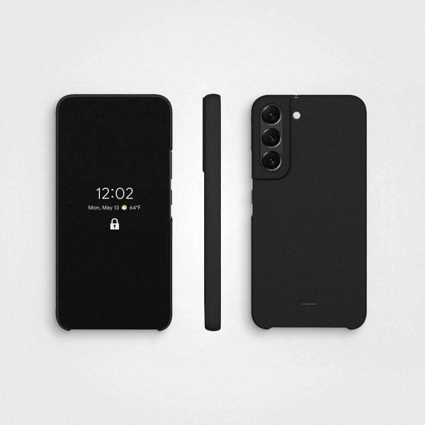 agood company Samsung Galaxy S22 Plus Deksel Växtbaserat Charcoal Black