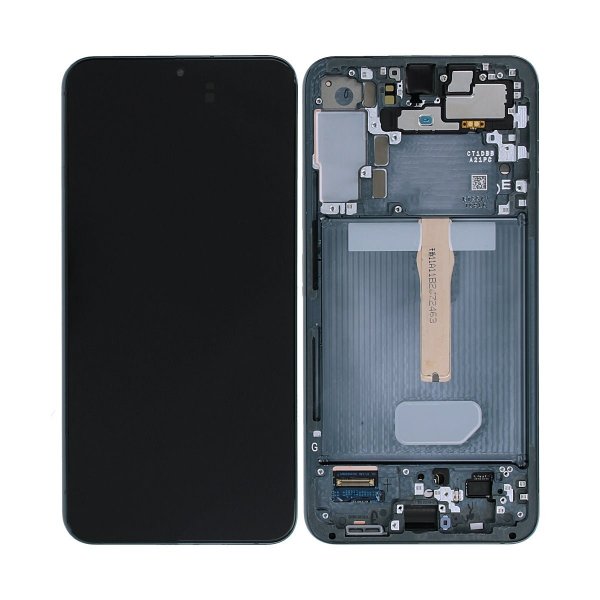 Samsung Samsung Galaxy S22 Plus Skjerm med LCD Display Original - Grønn