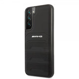 AMG Samsung Galaxy S22 Deksel Debossed Lines Svart