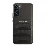 AMG Samsung Galaxy S22 Deksel Debossed Lines Svart