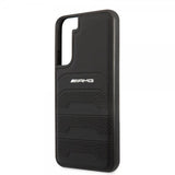 AMG Samsung Galaxy S22 Deksel Debossed Lines Svart