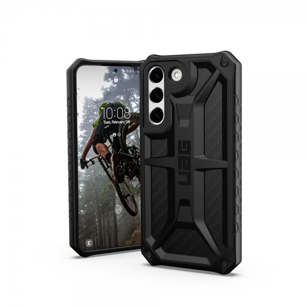 Urban Armor Gear (UAG) Samsung Galaxy S22 Deksel Monarch Carbon Fiber Svart