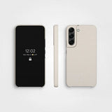 agood company Samsung Galaxy S22 Deksel Vekstbasert Vanilla White