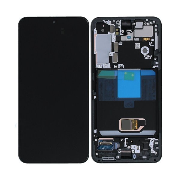 Samsung Samsung Galaxy S22 Skjerm med LCD Display Original - Grafitt/Grå