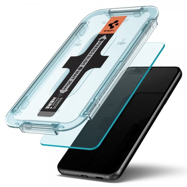 Spigen Samsung Galaxy S22 Skjermbeskytter GLAS.tR EZ Fit 2-Pack
