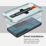 Spigen Samsung Galaxy S22 Skjermbeskytter GLAS.tR EZ Fit 2-Pack