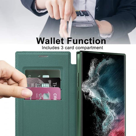 Samsung Galaxy S22 Ultra Etui MagSafe Grønn