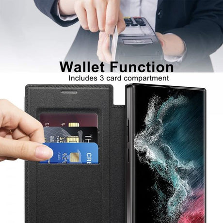 Samsung Galaxy S22 Ultra Etui MagSafe Svart