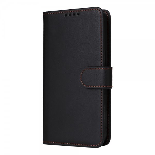 Betopnice Samsung Galaxy S22 Ultra Etui Avtagbart Deksel 005 Svart
