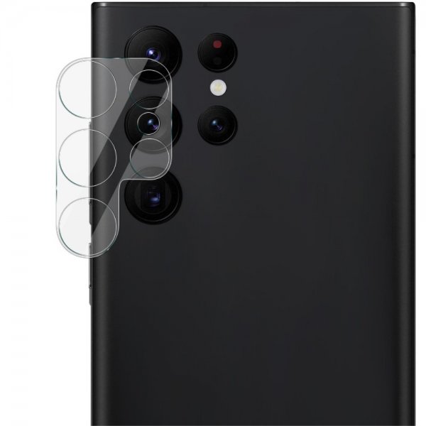 Imak Samsung Galaxy S22 Ultra Kamerabeskytter i Herdet Glass
