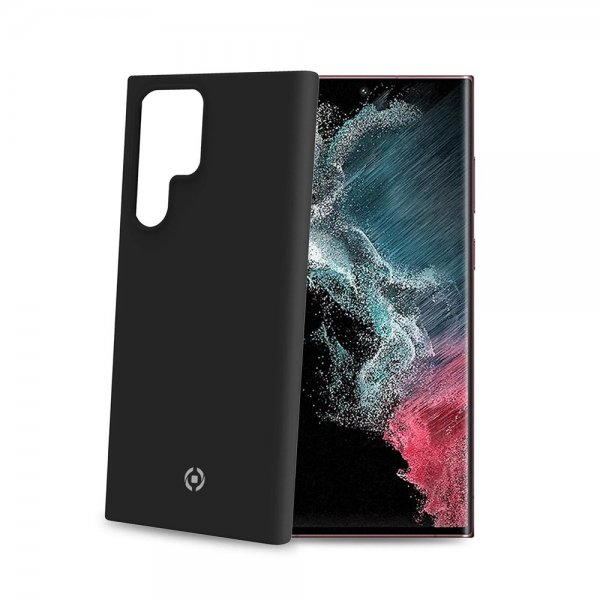 Celly Samsung Galaxy S22 Ultra Deksel CROMO Svart