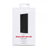 Celly Samsung Galaxy S22 Ultra Deksel CROMO Svart