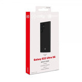 Celly Samsung Galaxy S22 Ultra Deksel CROMO Svart