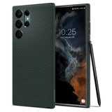 Spigen Samsung Galaxy S22 Ultra Deksel Liquid Air Abyss Green