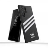 Adidas Samsung Galaxy S22 Ultra Deksel Moulded Case PU Svart Hvit