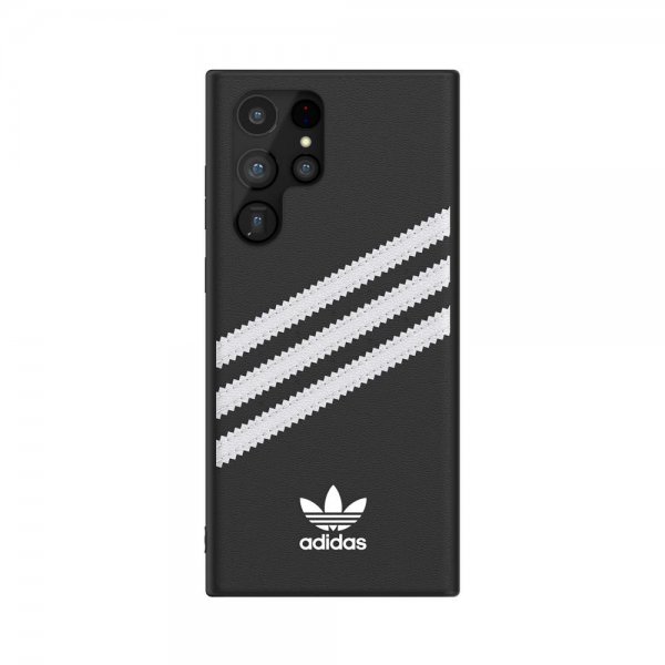 Adidas Samsung Galaxy S22 Ultra Deksel Moulded Case PU Svart Hvit