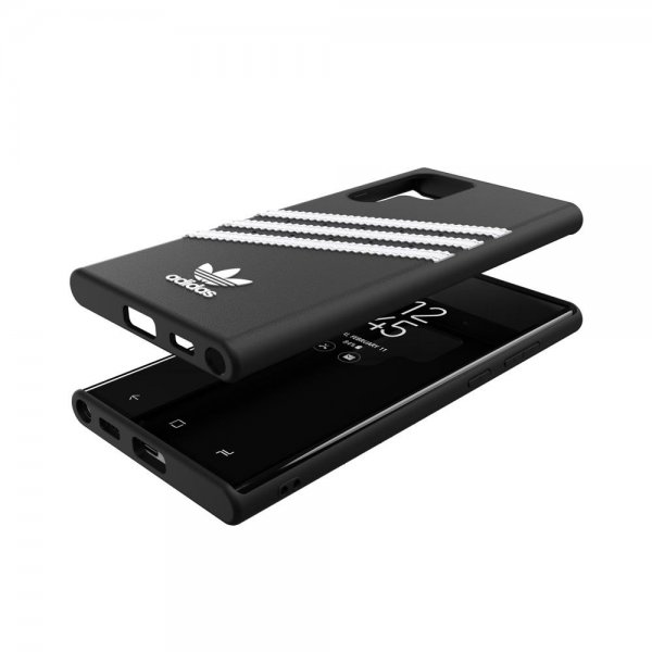Adidas Samsung Galaxy S22 Ultra Deksel Moulded Case PU Svart Hvit