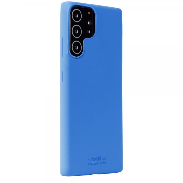 holdit Samsung Galaxy S22 Ultra Deksel Silikon Sky Blue