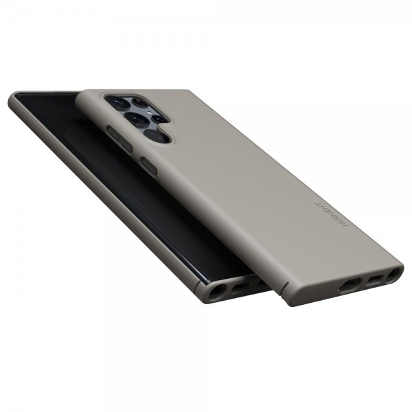 Nudient Samsung Galaxy S22 Ultra Deksel Thin Case V3 Clay Beige