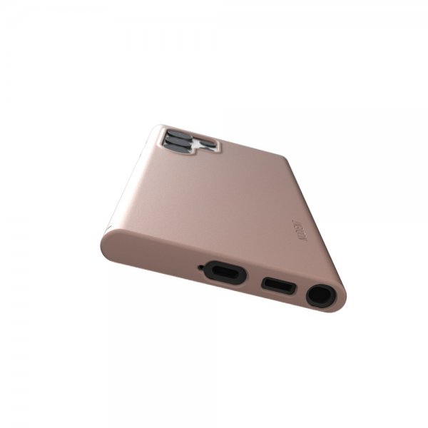 Nudient Samsung Galaxy S22 Ultra Deksel Thin Case V3 Dusty Pink