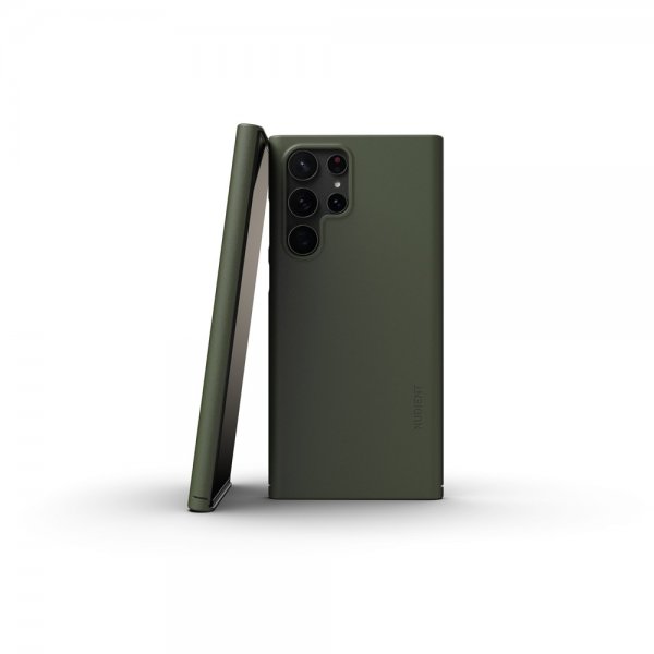 Nudient Samsung Galaxy S22 Ultra Deksel Thin Case V3 Pine Green
