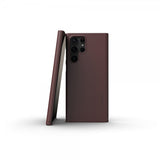 Nudient Samsung Galaxy S22 Ultra Deksel Thin Case V3 Sangria Red
