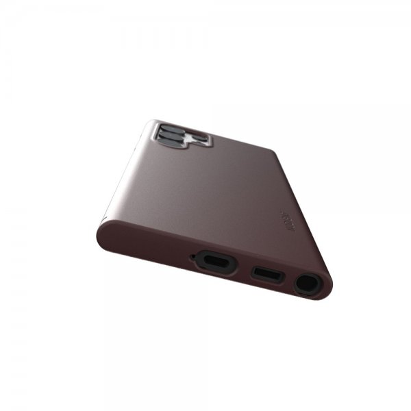 Nudient Samsung Galaxy S22 Ultra Deksel Thin Case V3 Sangria Red