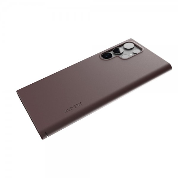 Nudient Samsung Galaxy S22 Ultra Deksel Thin Case V3 Sangria Red