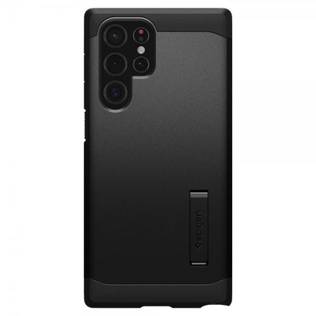 Spigen Samsung Galaxy S22 Ultra Deksel Tough Armor Svart