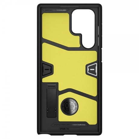 Spigen Samsung Galaxy S22 Ultra Deksel Tough Armor Svart