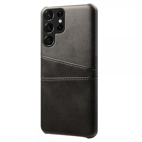 Samsung Galaxy S22 Ultra Deksel To Kortlommer Svart
