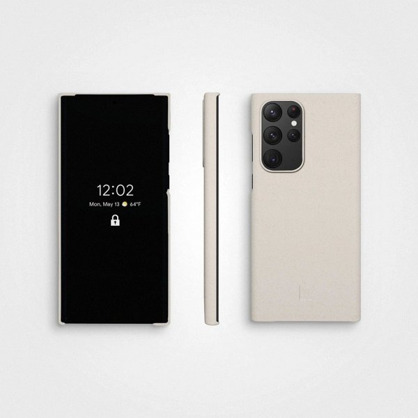 agood company Samsung Galaxy S22 Ultra Deksel Vekstbasert Vanilla White
