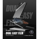 Ringke Samsung Galaxy S22 Ultra Skjermbeskytter Dual Easy Film 2-pakning