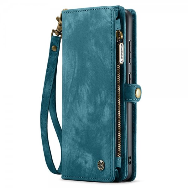 CaseMe Samsung Galaxy S23 FE Etui 008 Series Avtakbart Deksel Blå