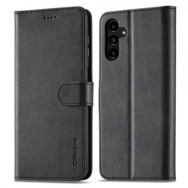 Lc.Imeeke Samsung Galaxy S23 FE Etui med Kortlomme stativfunksjon Svart