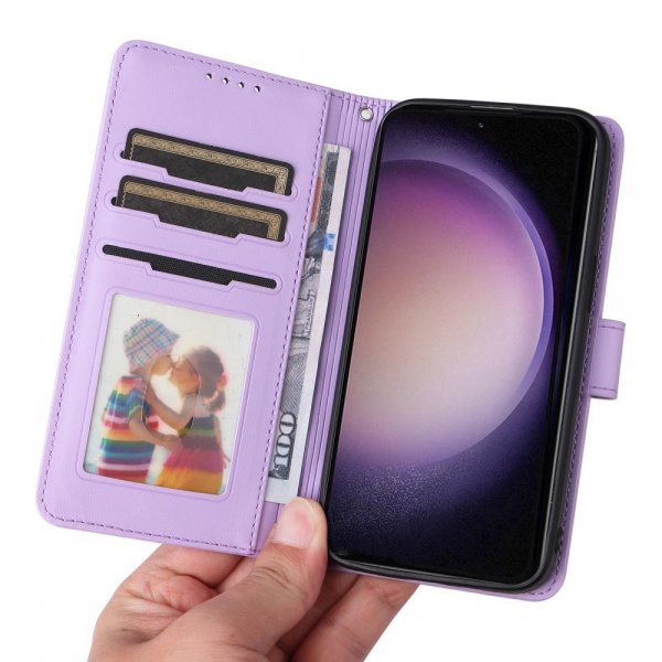 Betopnice Samsung Galaxy S23 FE Etui Avtagbart Deksel 005 Lilla