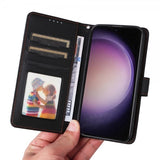 Betopnice Samsung Galaxy S23 FE Etui Avtagbart Deksel 005 Svart