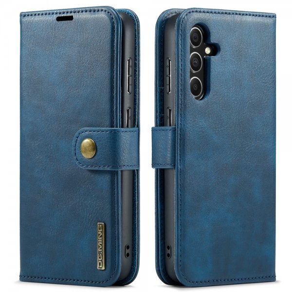 Dg.Ming Samsung Galaxy S23 FE Etui Avtagbart Deksel Blå