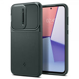 Spigen Samsung Galaxy S23 FE Deksel Optik Armor Abyss Green