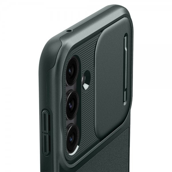 Spigen Samsung Galaxy S23 FE Deksel Optik Armor Abyss Green