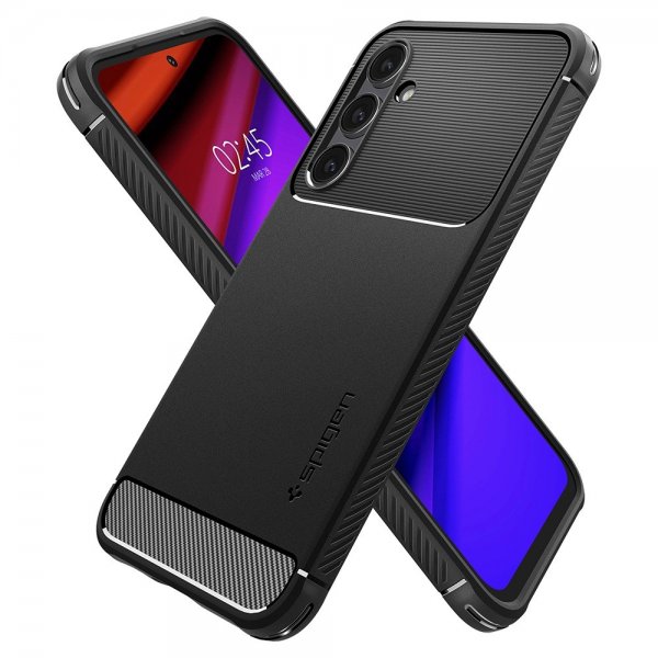 Spigen Samsung Galaxy S23 FE Deksel Rugged Armor Matte Black