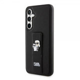 Karl Lagerfeld Samsung Galaxy S23 FE Deksel Saffiano Grip Stand Svart