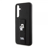 Karl Lagerfeld Samsung Galaxy S23 FE Deksel Saffiano Grip Stand Svart
