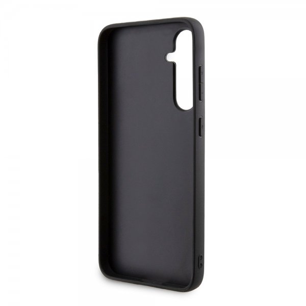 Karl Lagerfeld Samsung Galaxy S23 FE Deksel Saffiano Grip Stand Svart