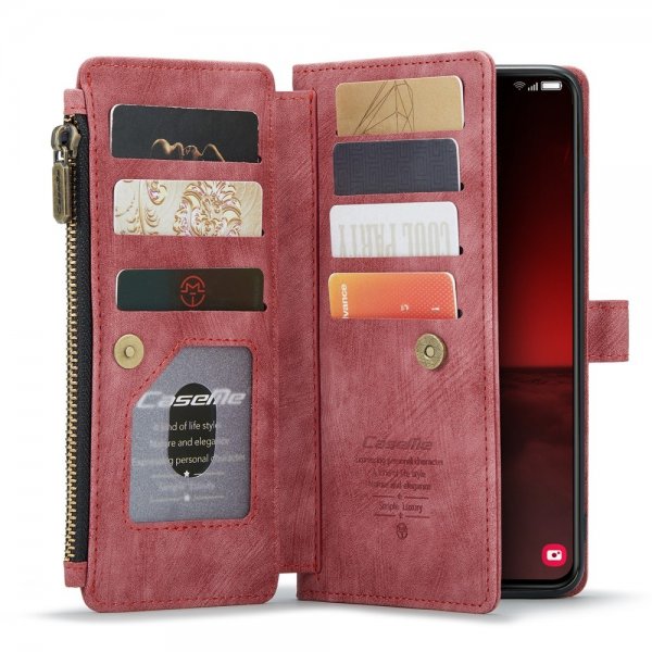 CaseMe Samsung Galaxy S23 Etui C30 Series Rød