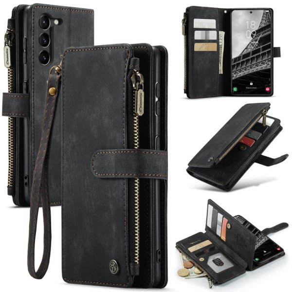 CaseMe Samsung Galaxy S23 Etui C30 Series Svart