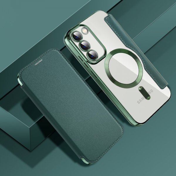 Samsung Galaxy S23 Etui MagSafe Grønn