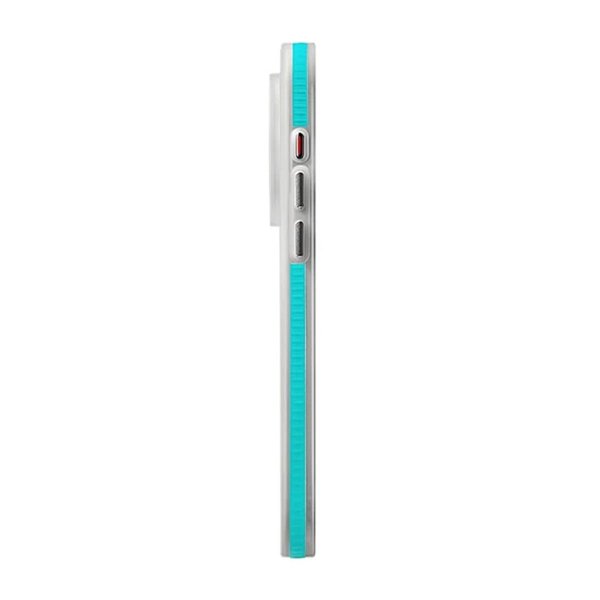 Rvelon Samsung Galaxy S23 Deksel Korrugerte MagSafe Blå