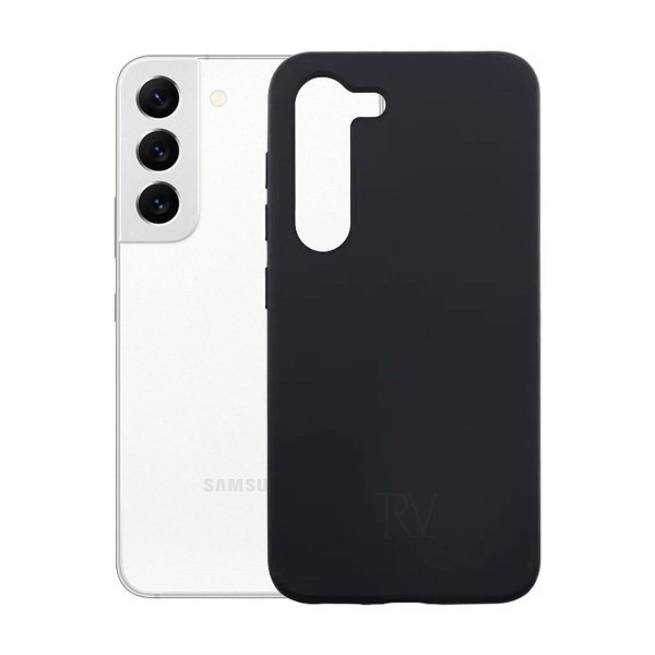 Rvelon Samsung Galaxy S23 Deksel Silikon Svart
